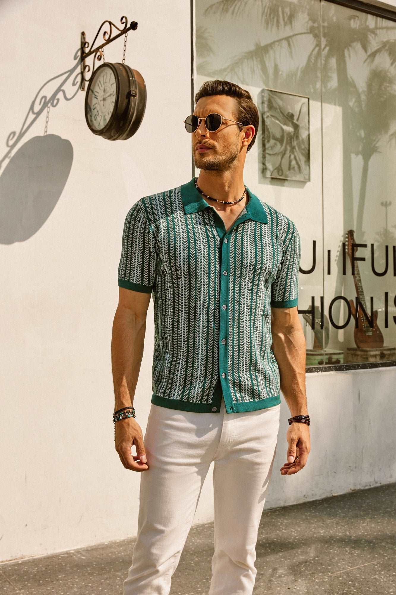 ASTON – Herenpolo Vintage look | Tijdloze & Stijlvolle Polo voor Lente & Zomer