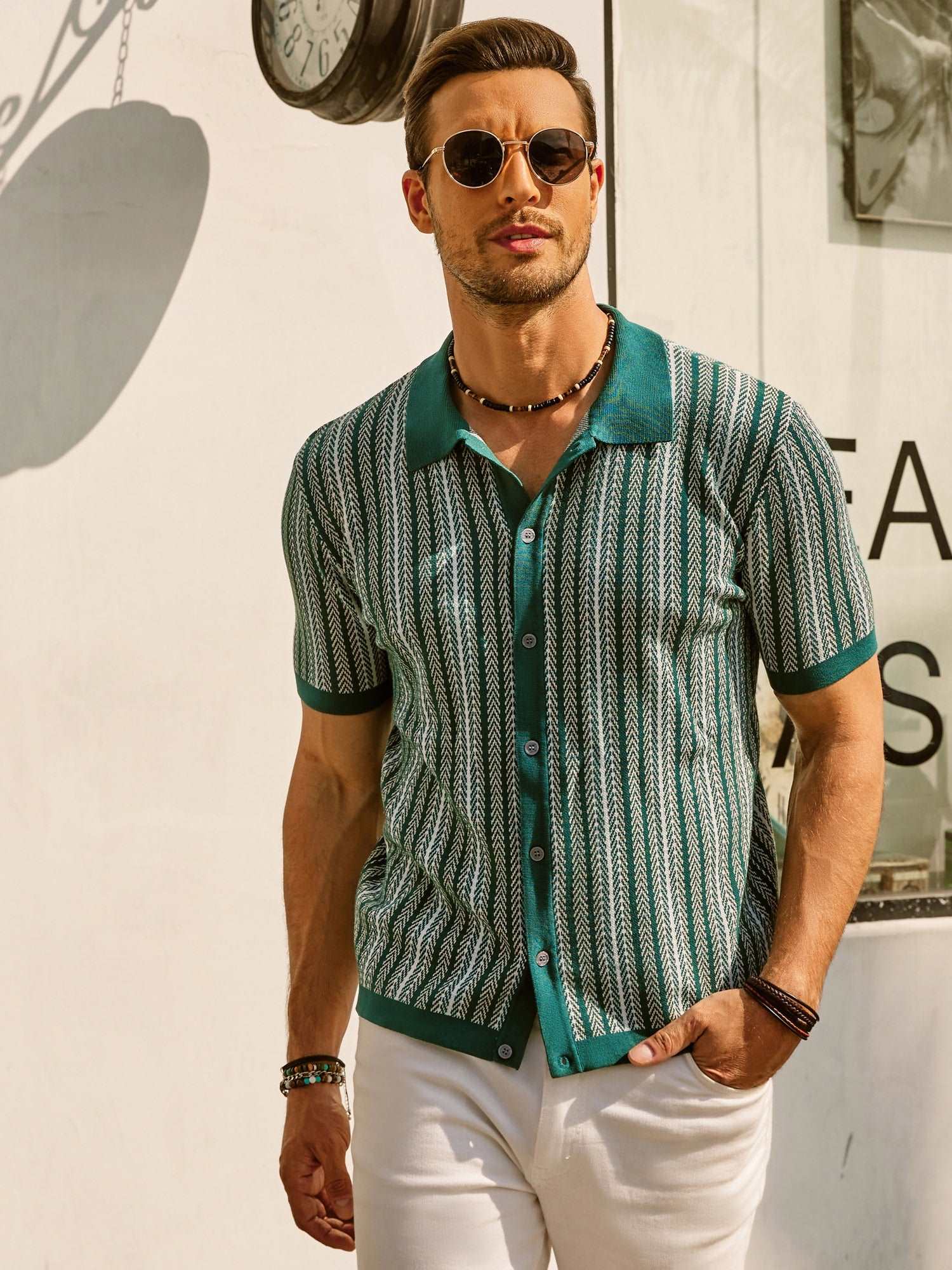 ASTON – Herenpolo Vintage look | Tijdloze & Stijlvolle Polo voor Lente & Zomer