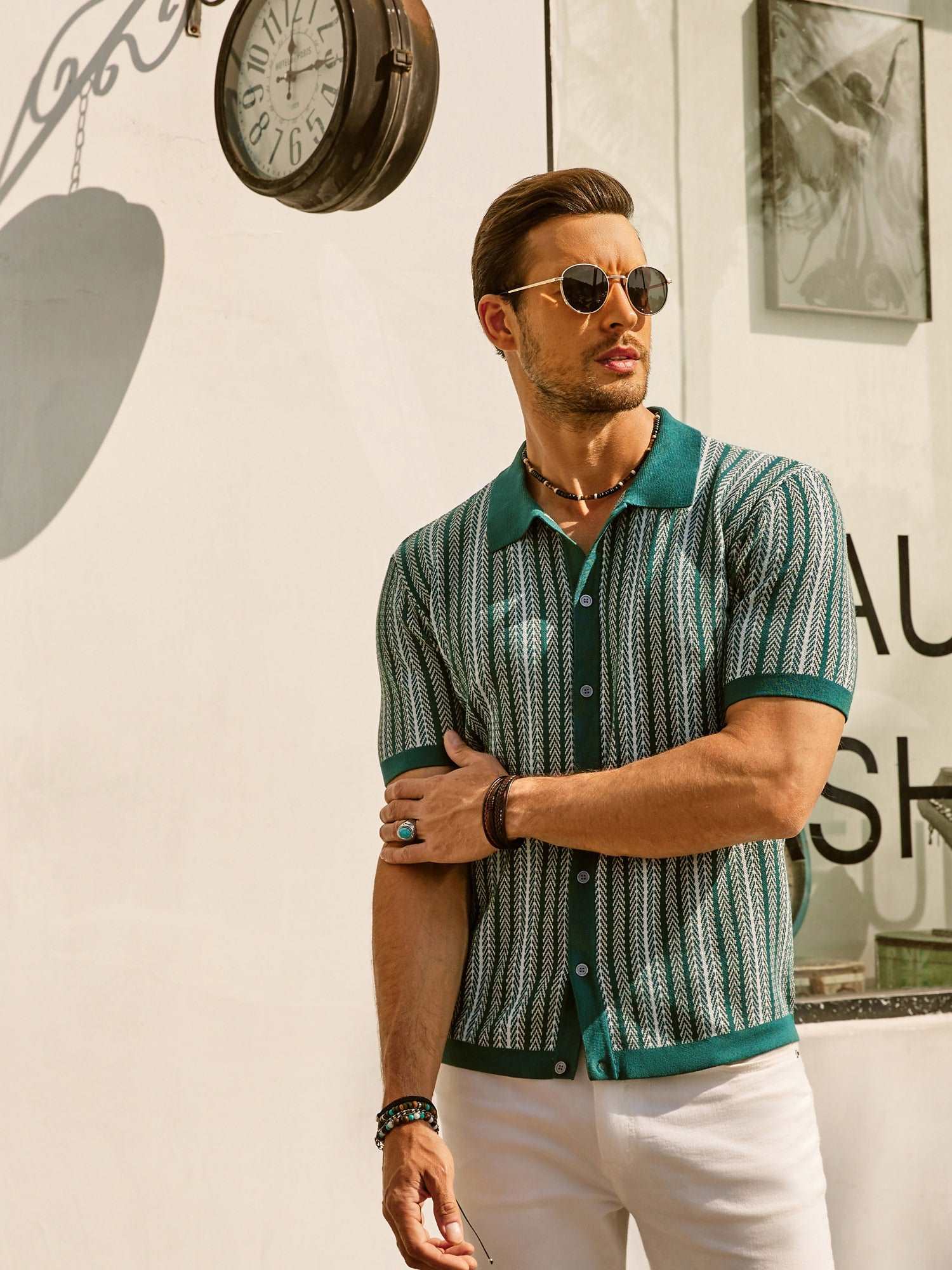 ASTON – Herenpolo Vintage look | Tijdloze & Stijlvolle Polo voor Lente & Zomer