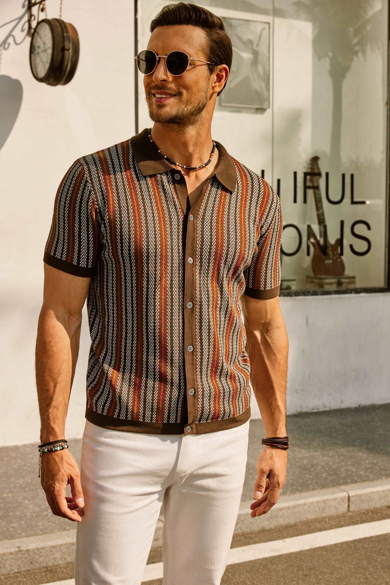 ASTON – Herenpolo Vintage look | Tijdloze & Stijlvolle Polo voor Lente & Zomer