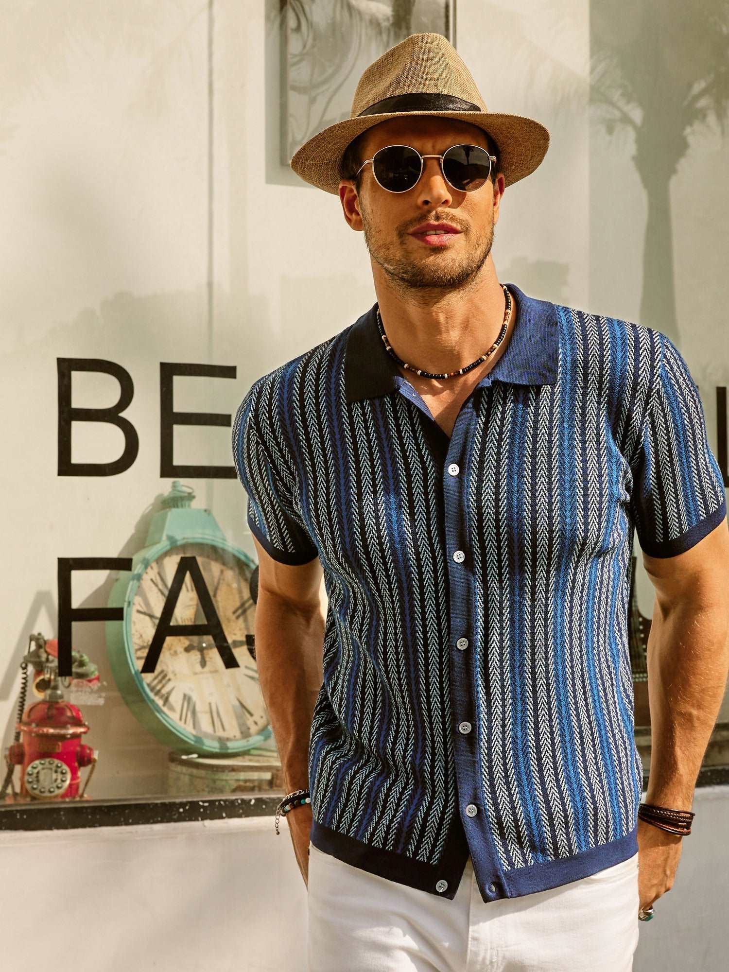 ASTON – Herenpolo Vintage look | Tijdloze & Stijlvolle Polo voor Lente & Zomer