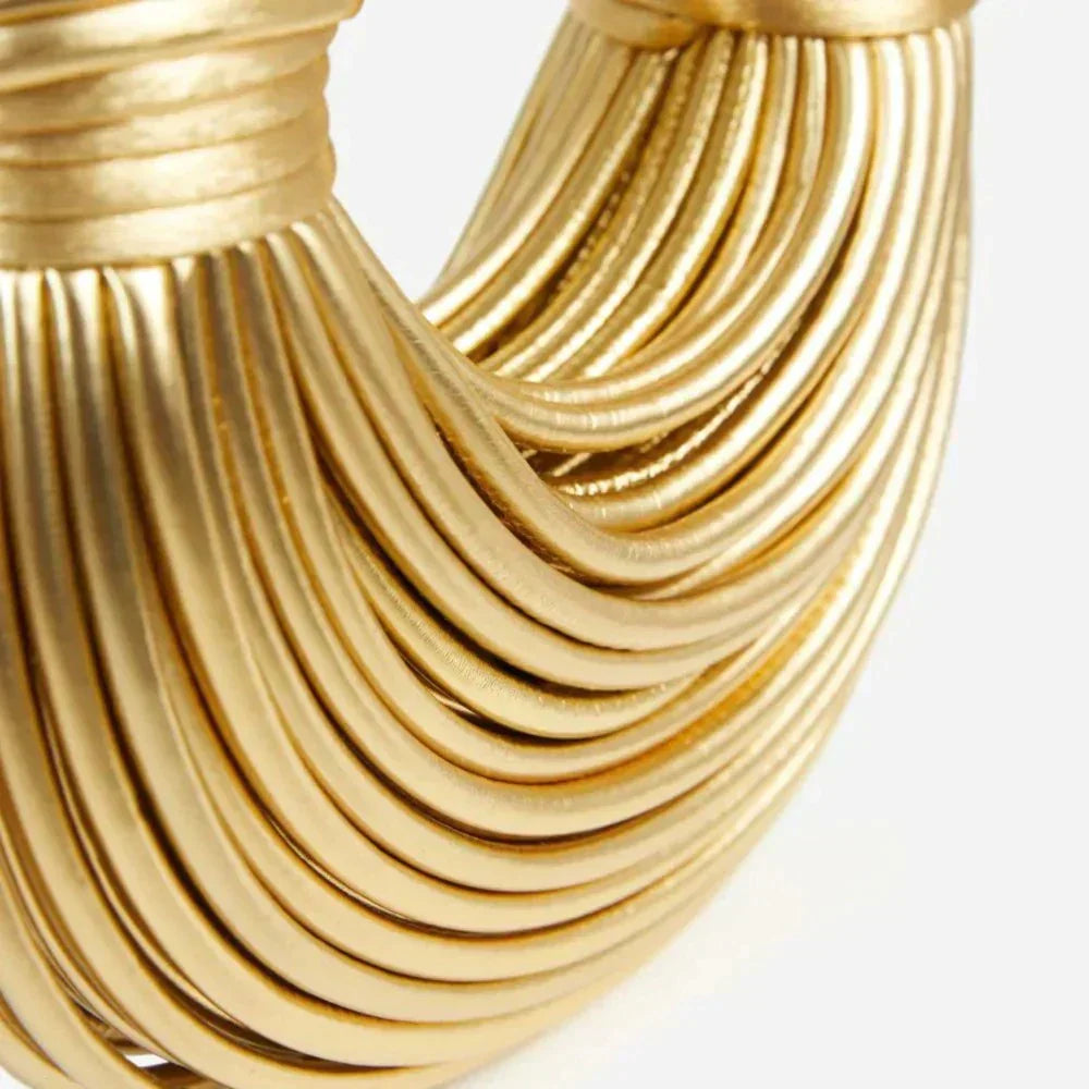 Luxe Statement Handtas Dames met Uniek Knoopdetail en Hedendaagse Elegant Stijl-1