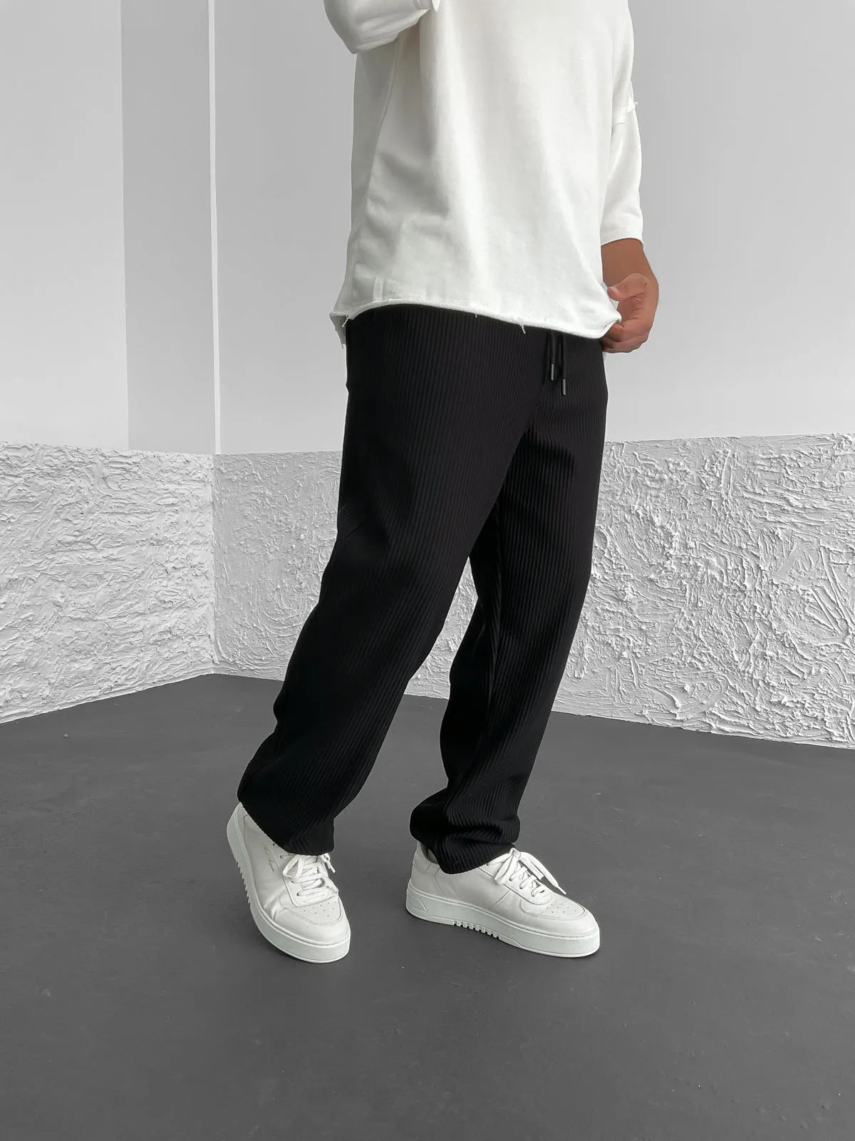 LYSSA – Pantaloni a tubo a coste | Comodi e alla moda