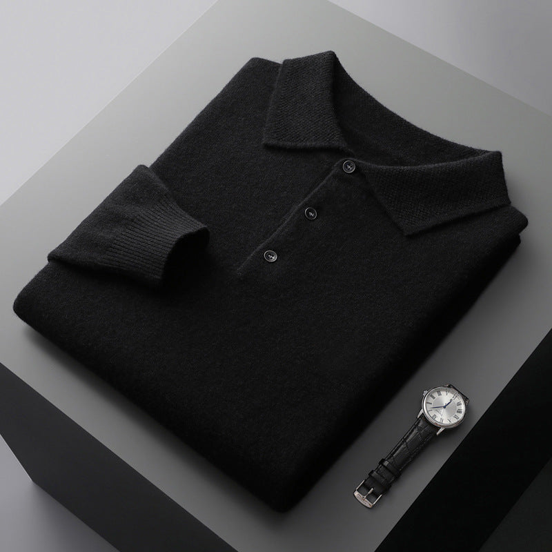 VALMER – Polo in cachemire di lusso e lana merino