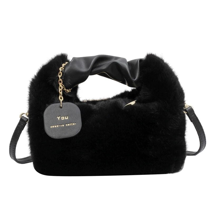 Variant image for Luxe Draagtas voor Dames in Plushies Stijl - Chique en Trendy Accessoire-3