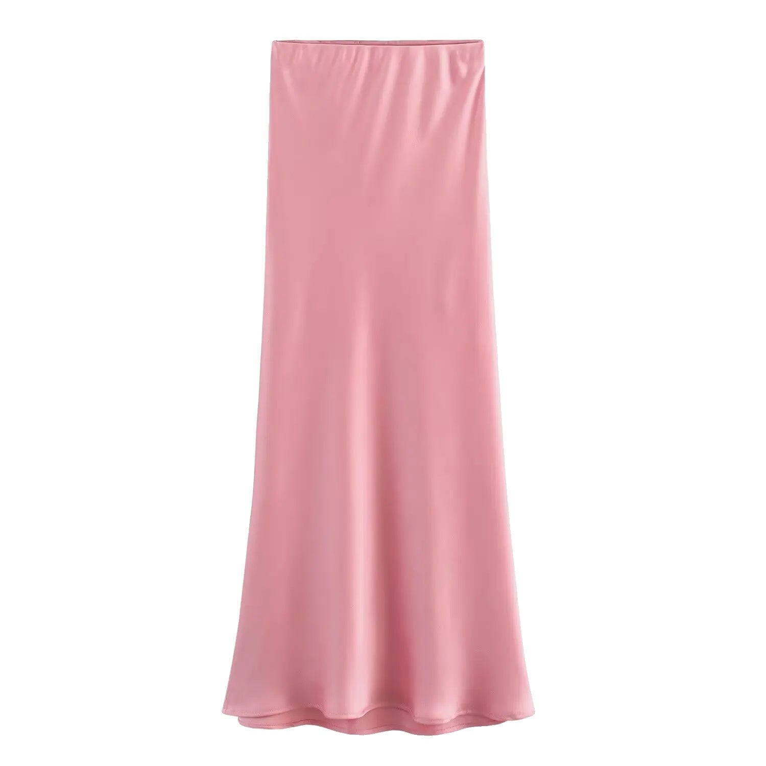 Variant image for Hoge Taille Satijnen Rok voor Dames - Elegante Midden-Lengte in Luxe Satijn, Flatterende Pasvorm voor Elke Gelegenheid-9