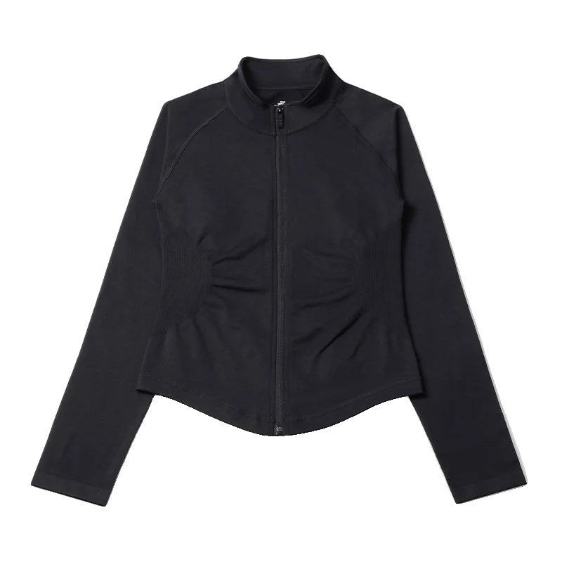 Dames Sportjack met Lange Mouwen voor Yoga en Training - Ademend en Comfortabel in Modern Design 1