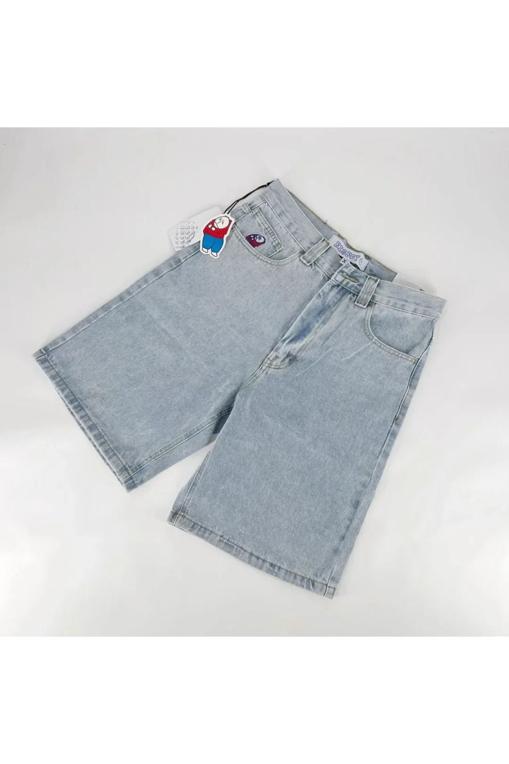 Zion Big Boy Jorts Unisex | Pantaloncini di jeans larghi per primavera ed estate