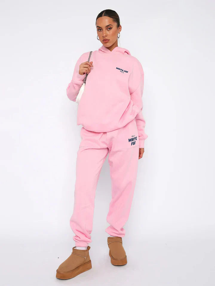 ZARA - Tuta da donna hip con felpa con cappuccio e pantaloni jogger