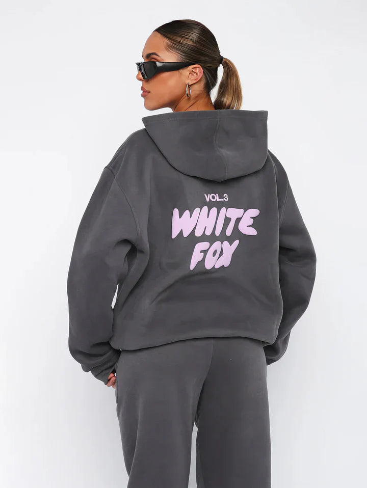 ZARA - Tuta da donna hip con felpa con cappuccio e pantaloni jogger
