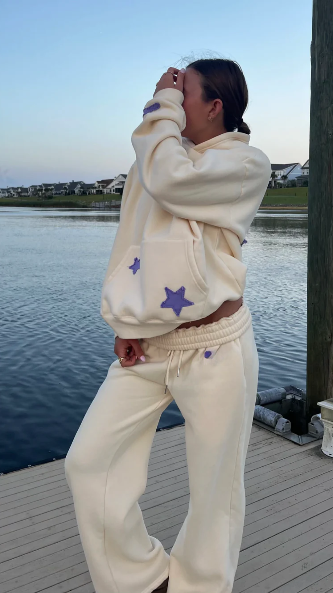 OAT STARRY SET – Tuta da allenamento da donna | Streetwear caldo e accogliente per autunno e inverno