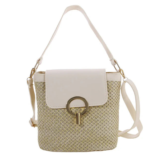 Variant image for Gevlochten Rieten Strandtas voor Dames - Grote Chic Stijl-2