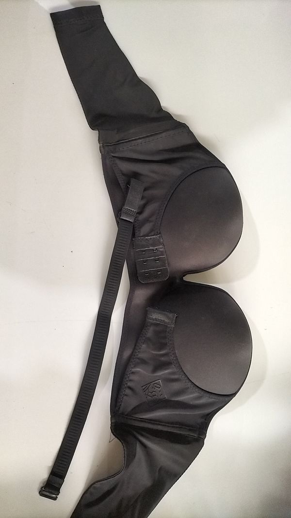 Vrouwen Bh Zonder Bandjes Zwart M Nylon/Spandex-3
