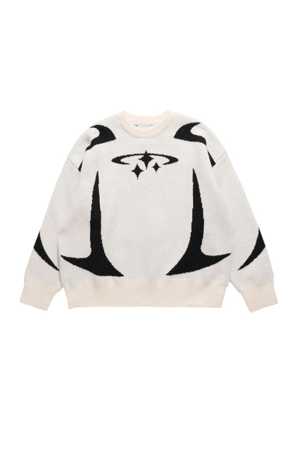 VADA - Maglione Y2K a Maglia | Maglione Retrò e Confortevole per Donna e Uomo