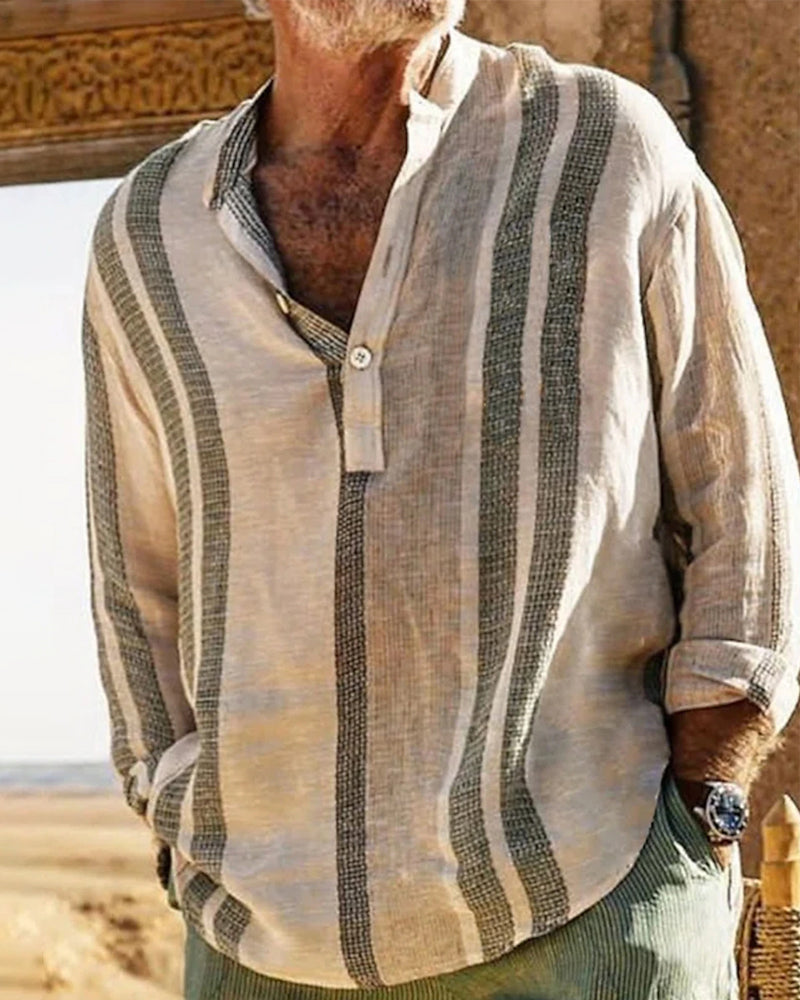 LÉONARD – Camicia da uomo in lino | Classe senza tempo per primavera e estate