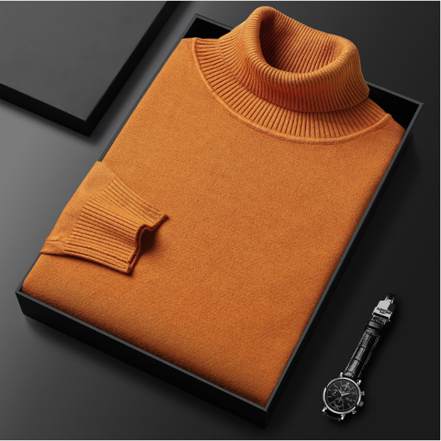 VALTARI – Maglione a collo alto in cashmere di lusso per uomo