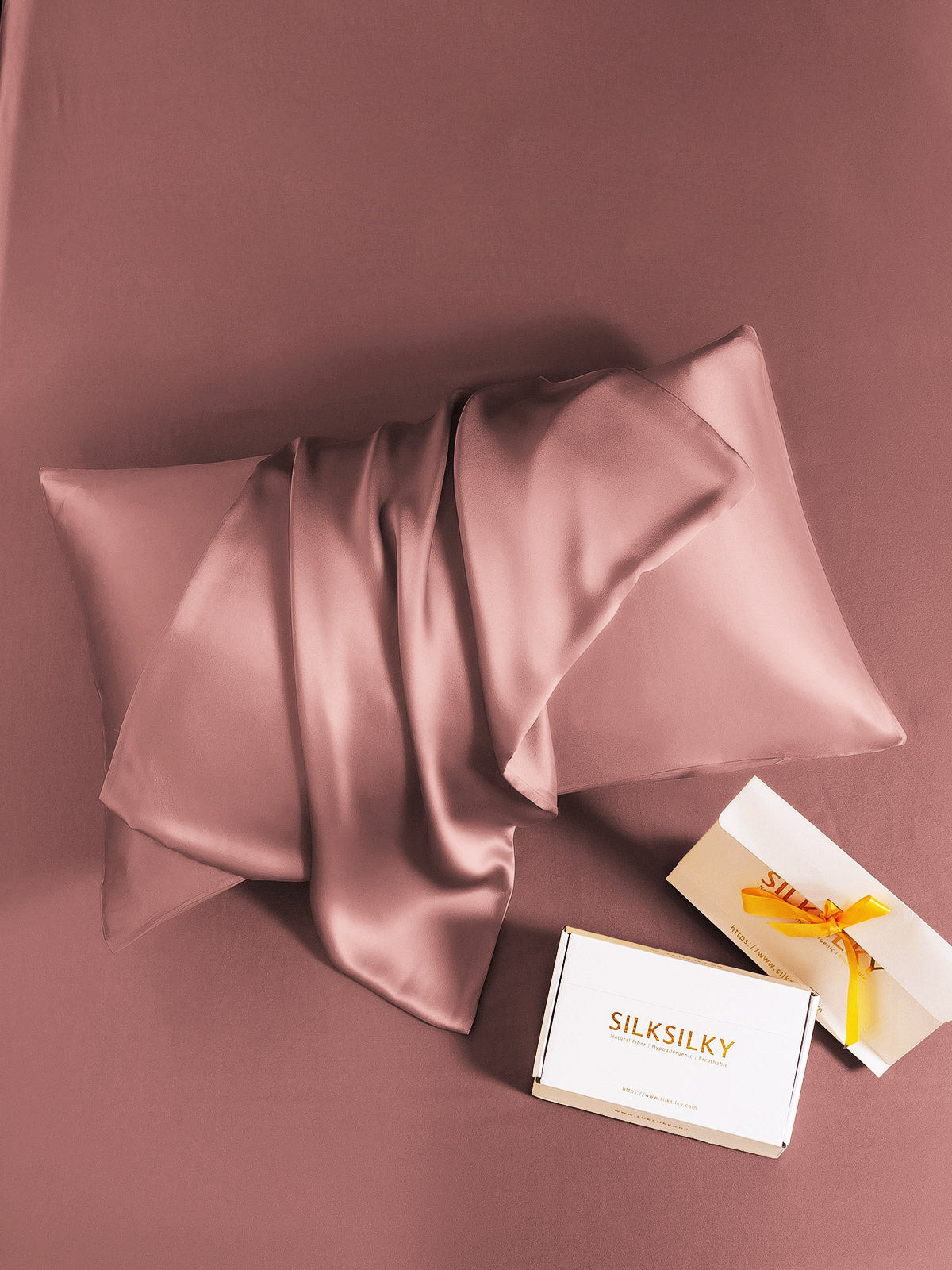 Luxe Federa in 100% Seta con Chiusura a Busta - Anti-Acne & Anti-Pelucchi