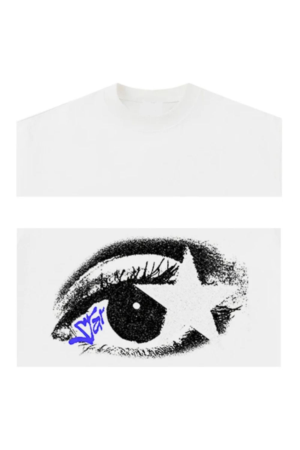 COSMOS - Maglietta Grafica Be A Star | T-shirt Unisex alla Moda con Stampa di Stelle per Primavera Estate
