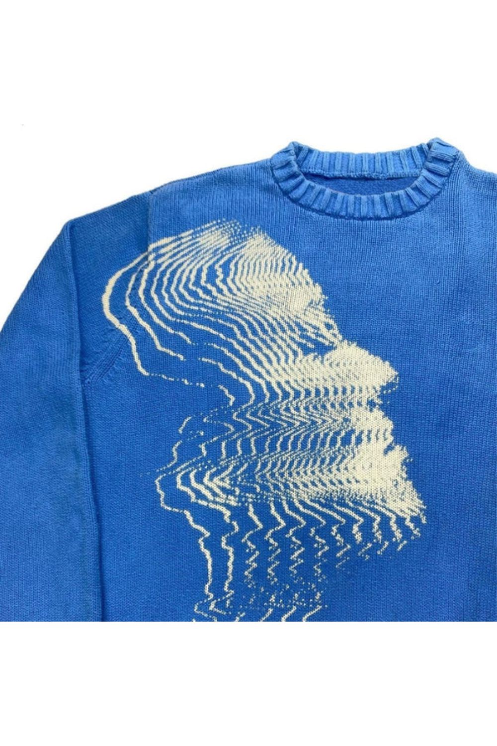 Maglione a Maglia con Stampa Vibrations | Maglieria Unica per Donne e Uomini