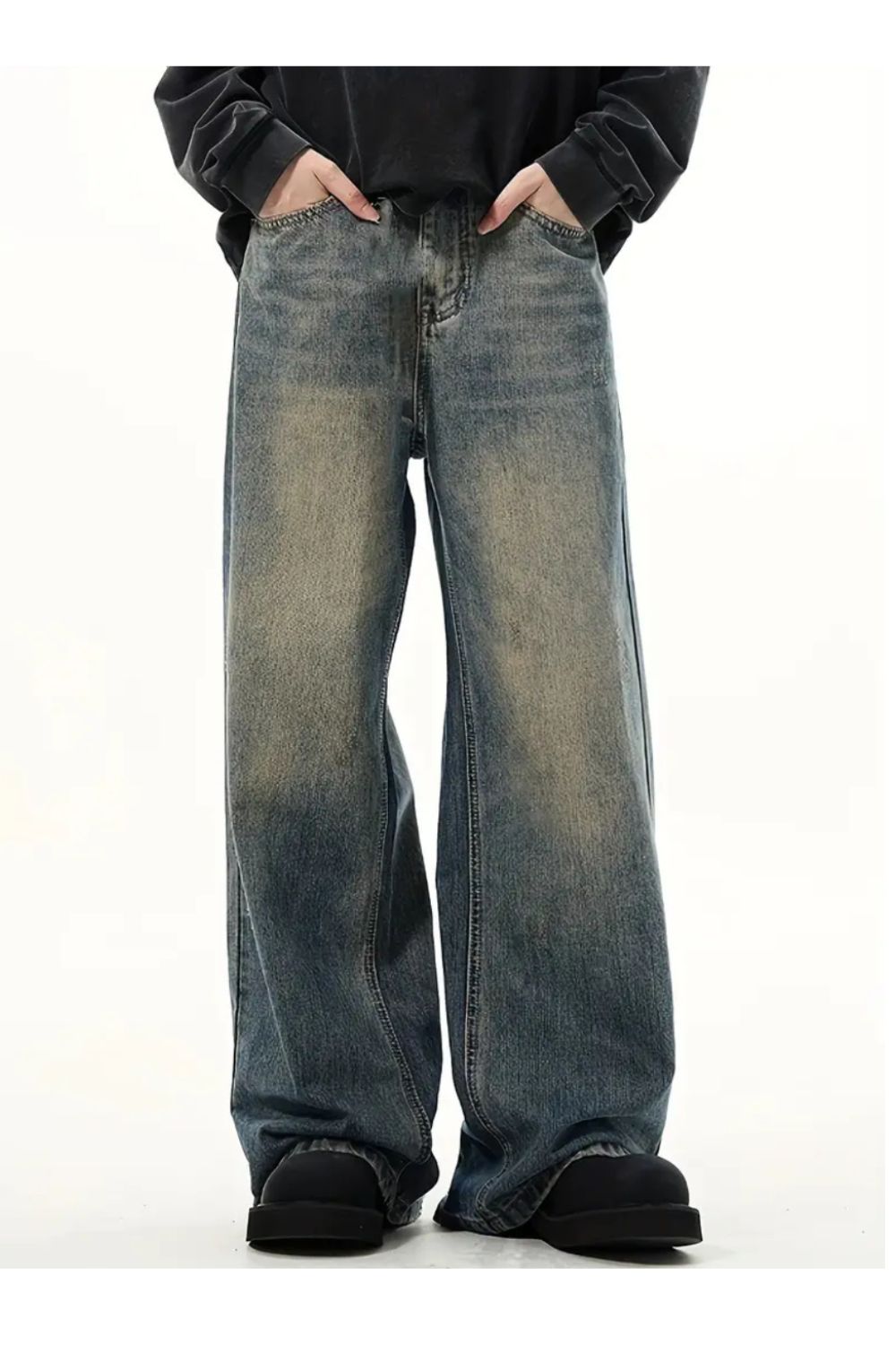 STREETWISE Jeans Lavati | Jeans Baggy Streetwear per Donna e Uomo