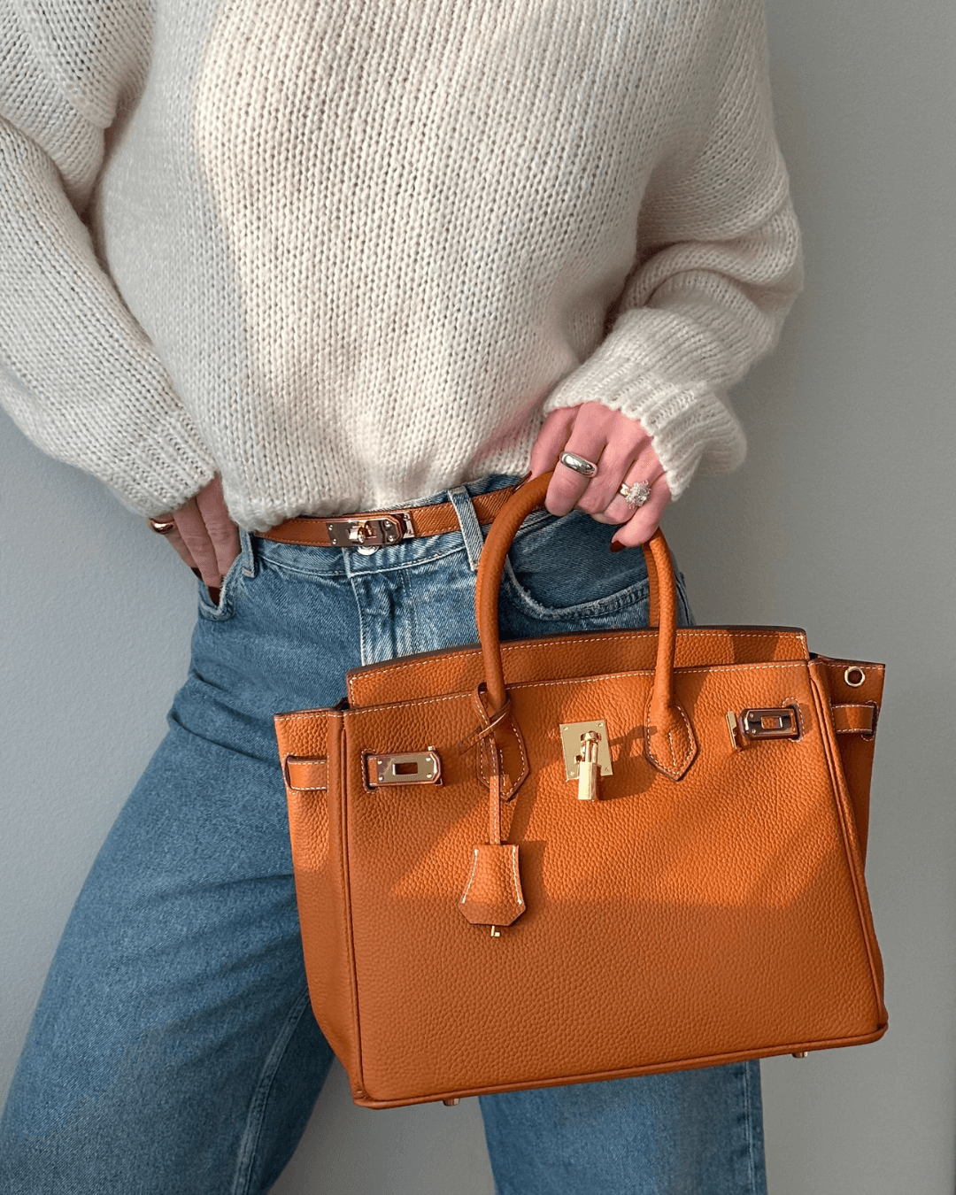 Mara Leren Handtas Dames Grote Luxe Stijlvolle Tas-3