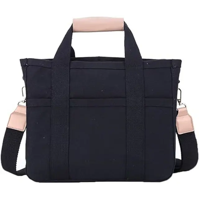 Nylah Dames Schoudertas Canvas Met Meerdere Compartimenten Voor Dagelijks Gebruik-5