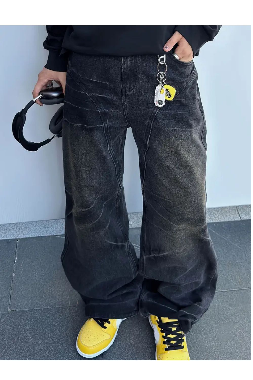 DENIM DREAM - Jeans Baggy | Streetwear Spijkerbroek per Donna e Uomo