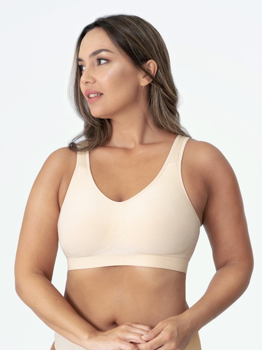 Variant image for Vrouwen Draadloze Shaper BH Zwart M Katoen-11