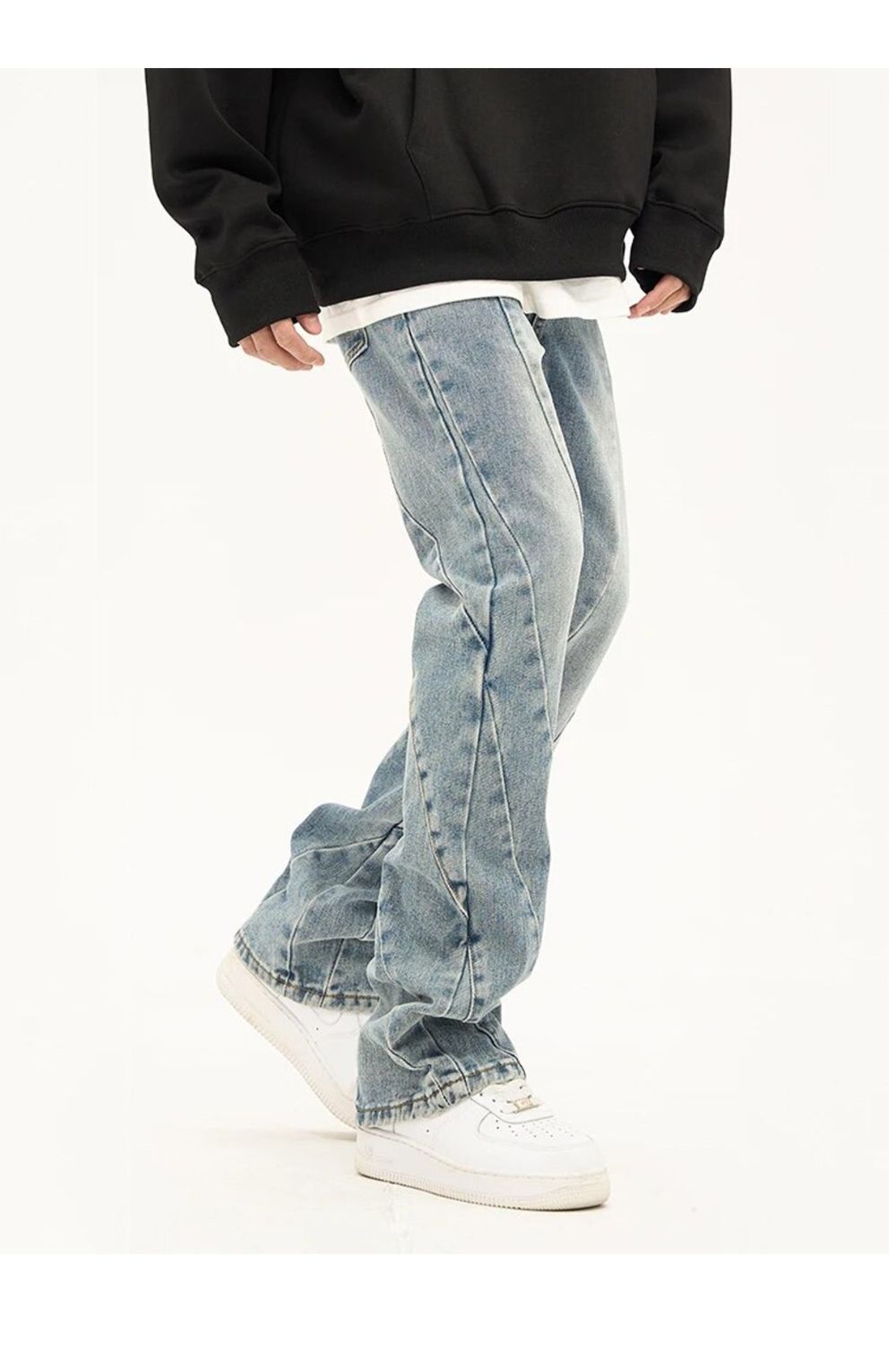 Jeans True Star Flared da Uomo | Vestibilità Denim Larga per Primavera ed Estate