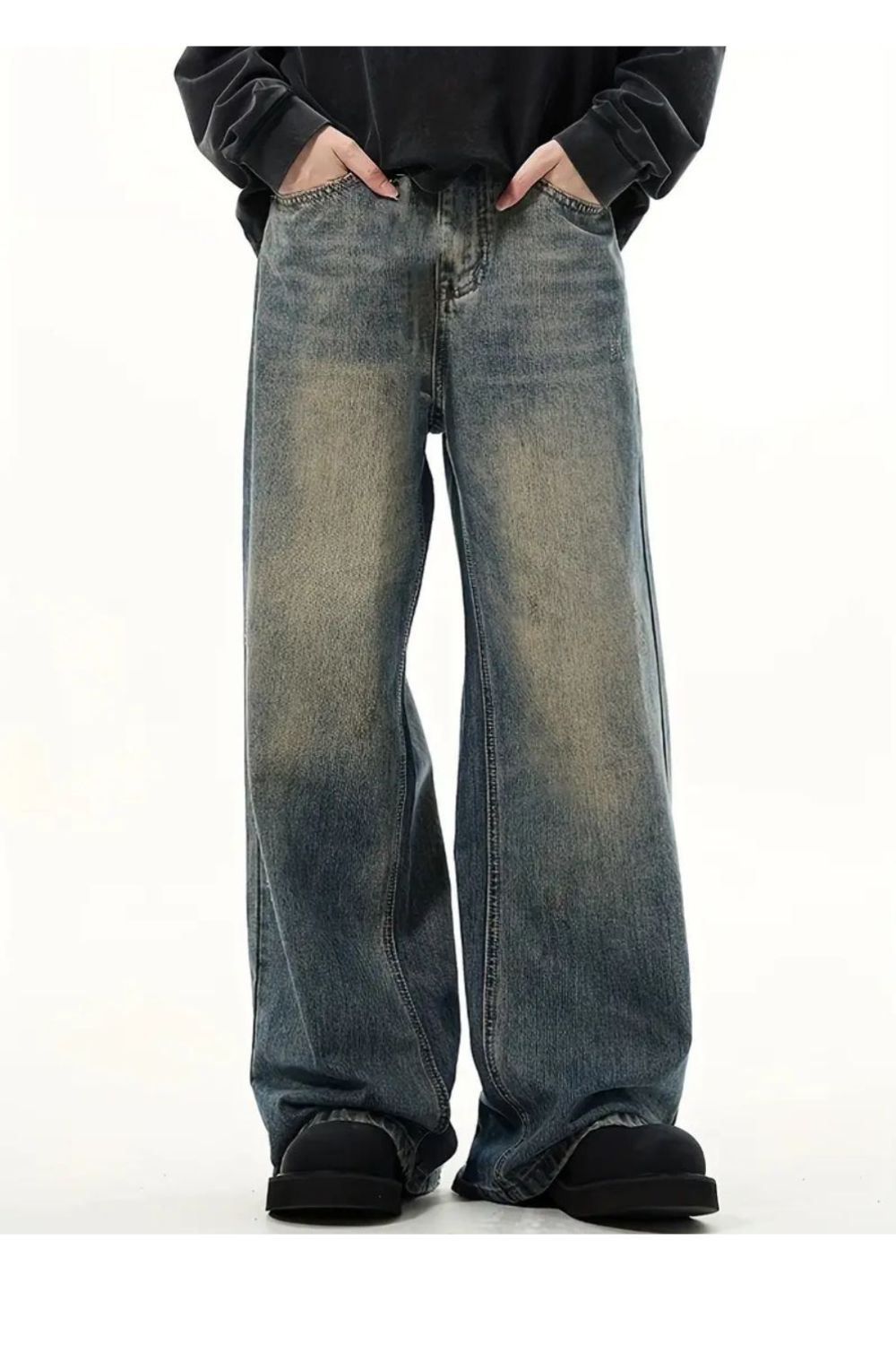 STREETWISE Jeans Lavati | Jeans Baggy Streetwear per Donna e Uomo