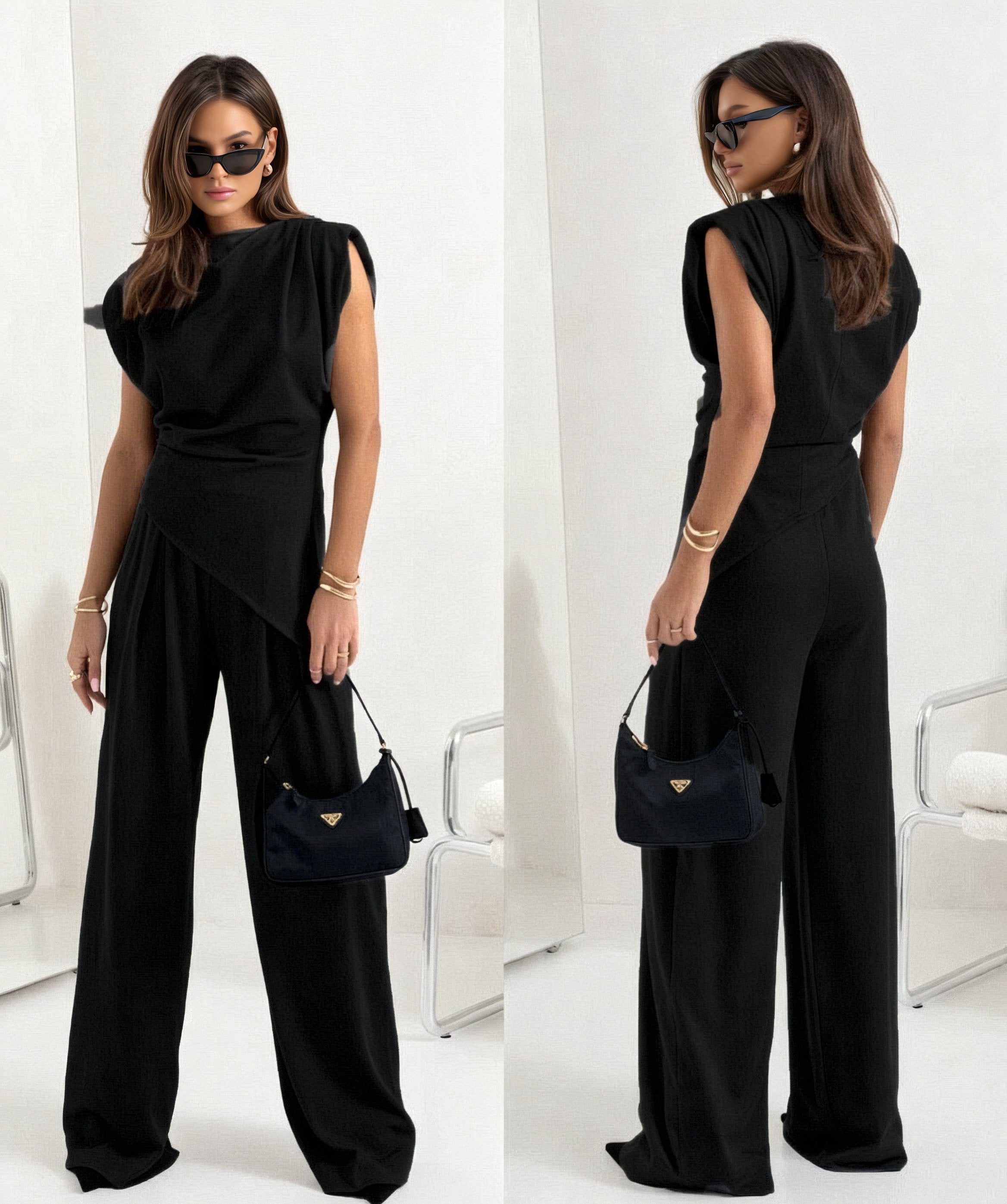 NOVA – Conjunto de Dos Piezas sin Mangas | Casual y Chic