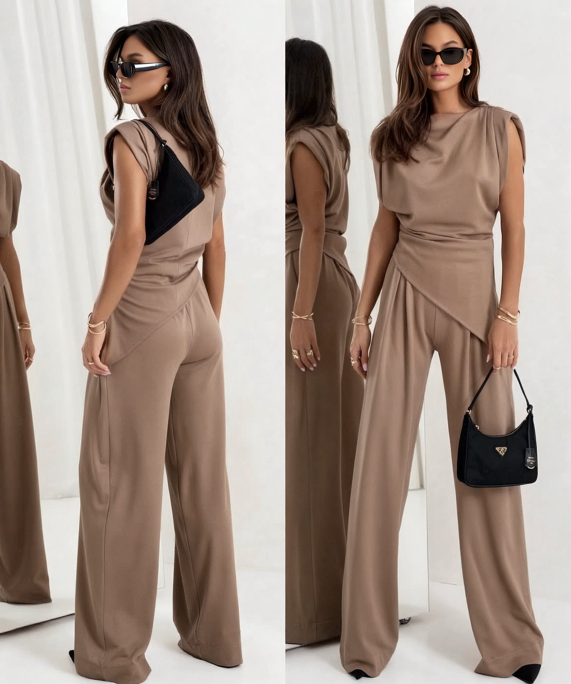 NOVA – Conjunto de Dos Piezas sin Mangas | Casual y Chic