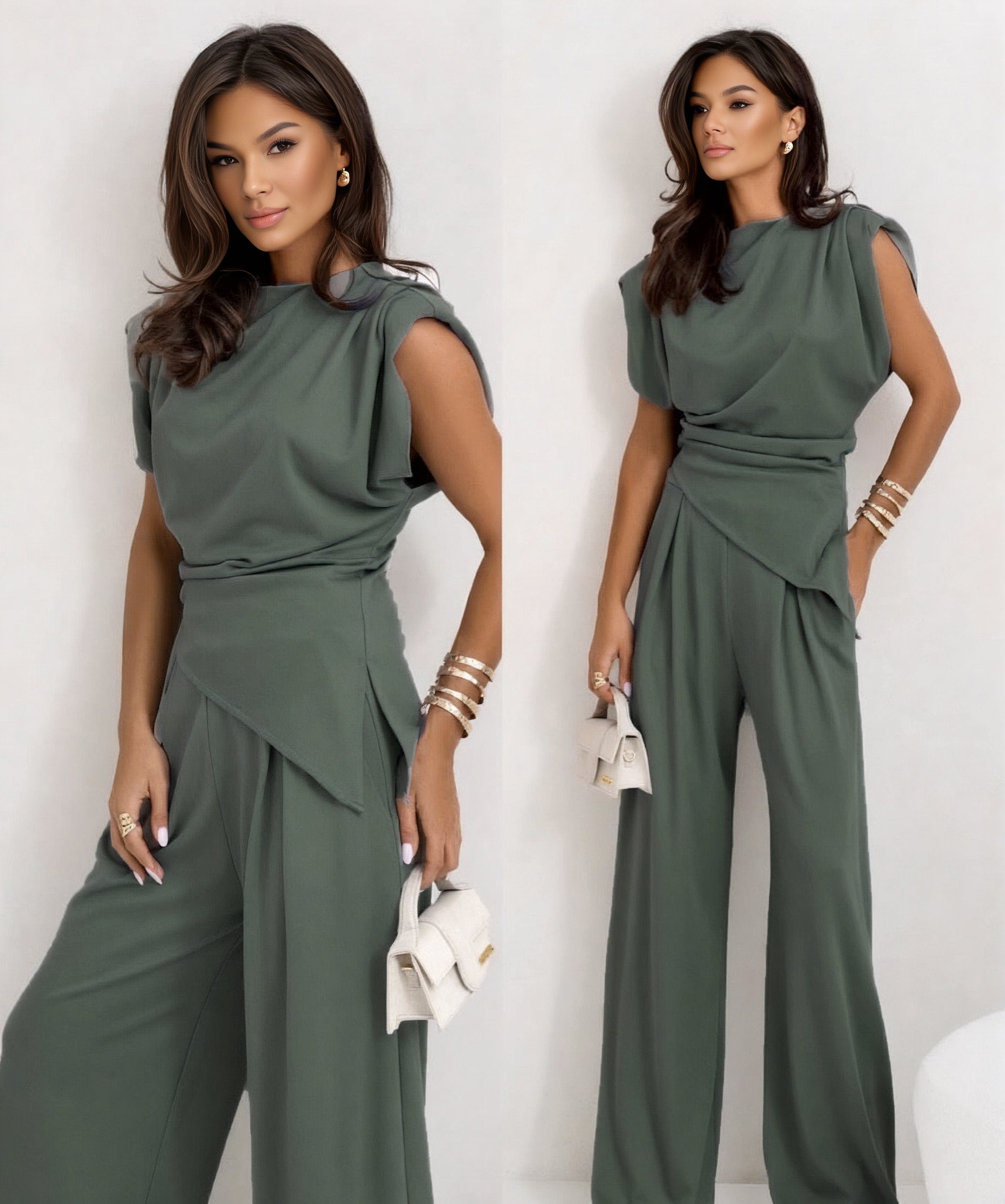 NOVA – Conjunto de Dos Piezas sin Mangas | Casual y Chic