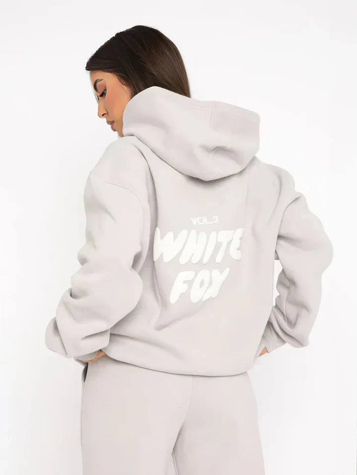 ZARA - Tuta da donna hip con felpa con cappuccio e pantaloni jogger