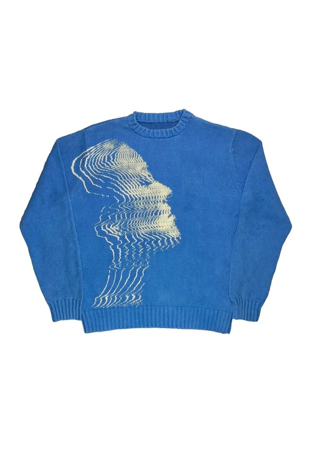 Maglione a Maglia con Stampa Vibrations | Maglieria Unica per Donne e Uomini