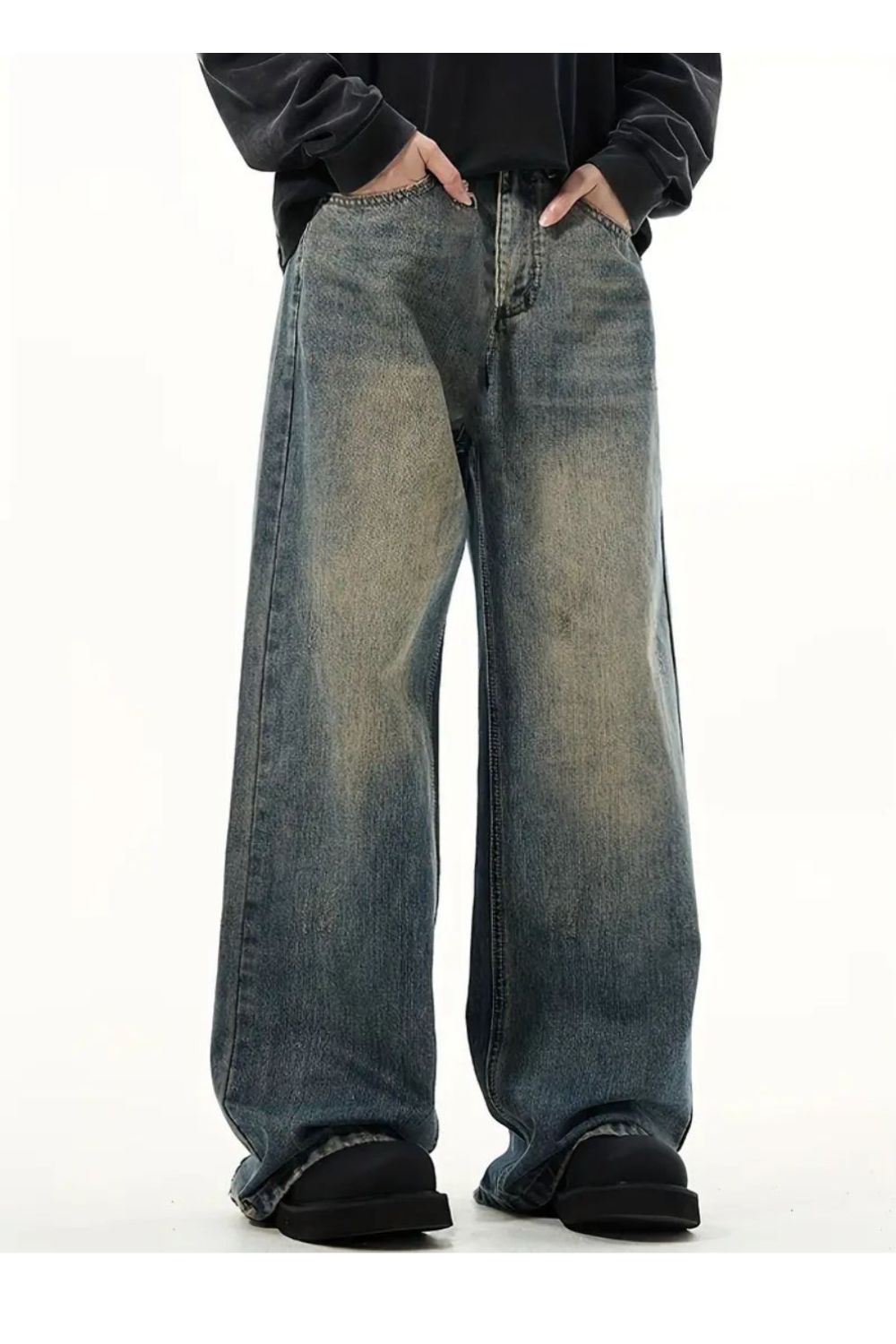 STREETWISE Jeans Lavati | Jeans Baggy Streetwear per Donna e Uomo