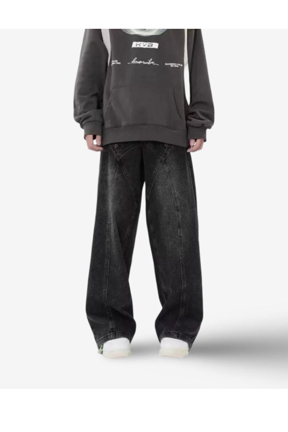 Zeff Pantaloni Baggy Uomo | Look Streetwear Lavato per Primavera ed Estate