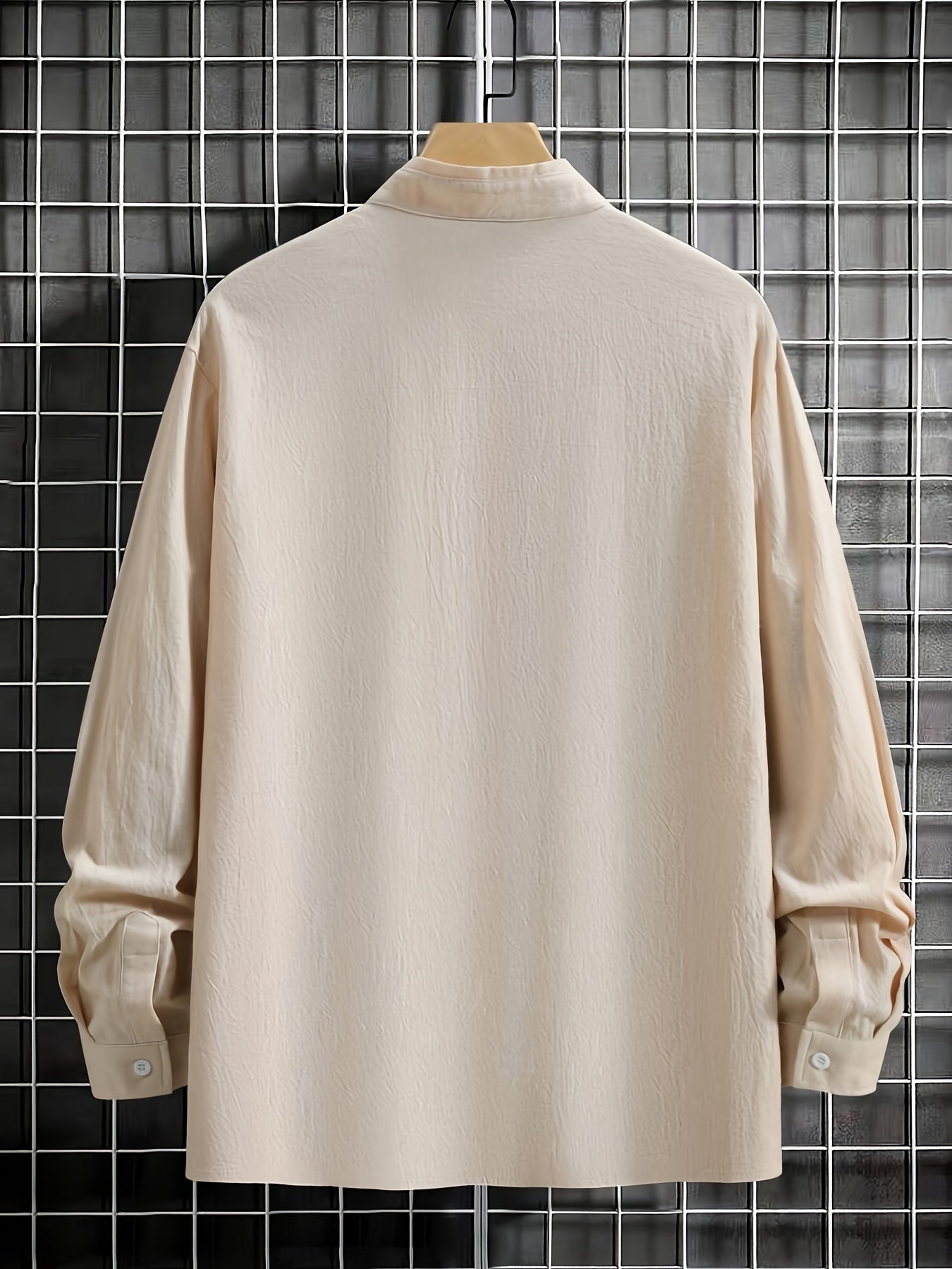FORZA – Camicia di lino con robusta eleganza maschile per primavera ed estate