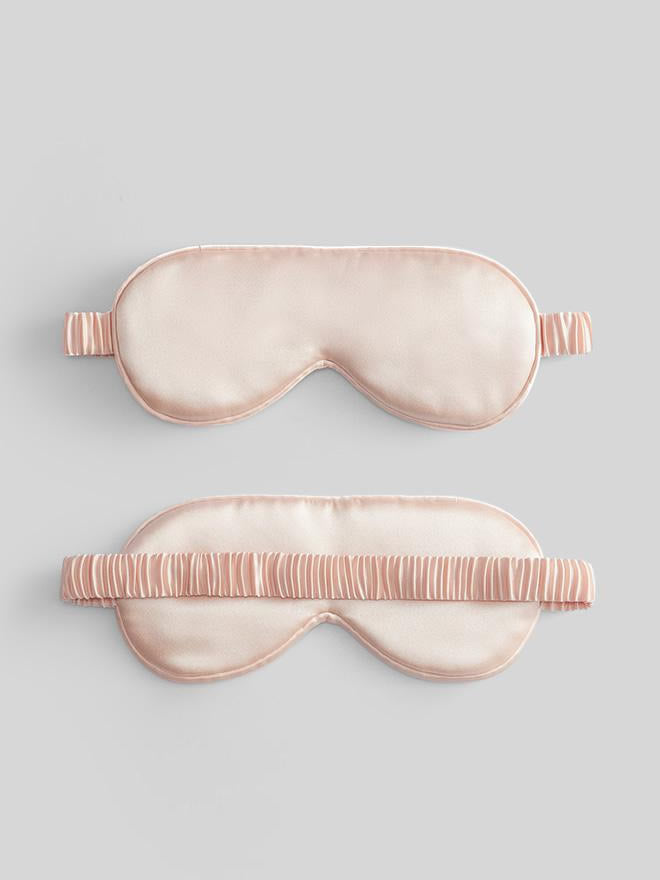 LUMORA - Maschera per gli occhi in seta morbida per un riposo ottimale