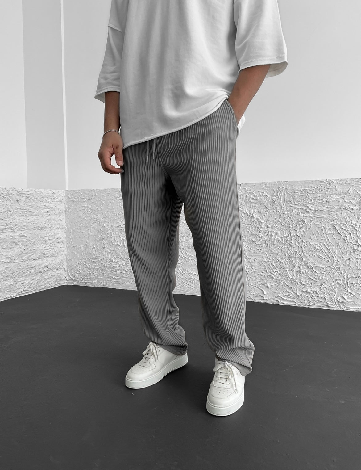 LYSSA – Pantaloni a tubo a coste | Comodi e alla moda