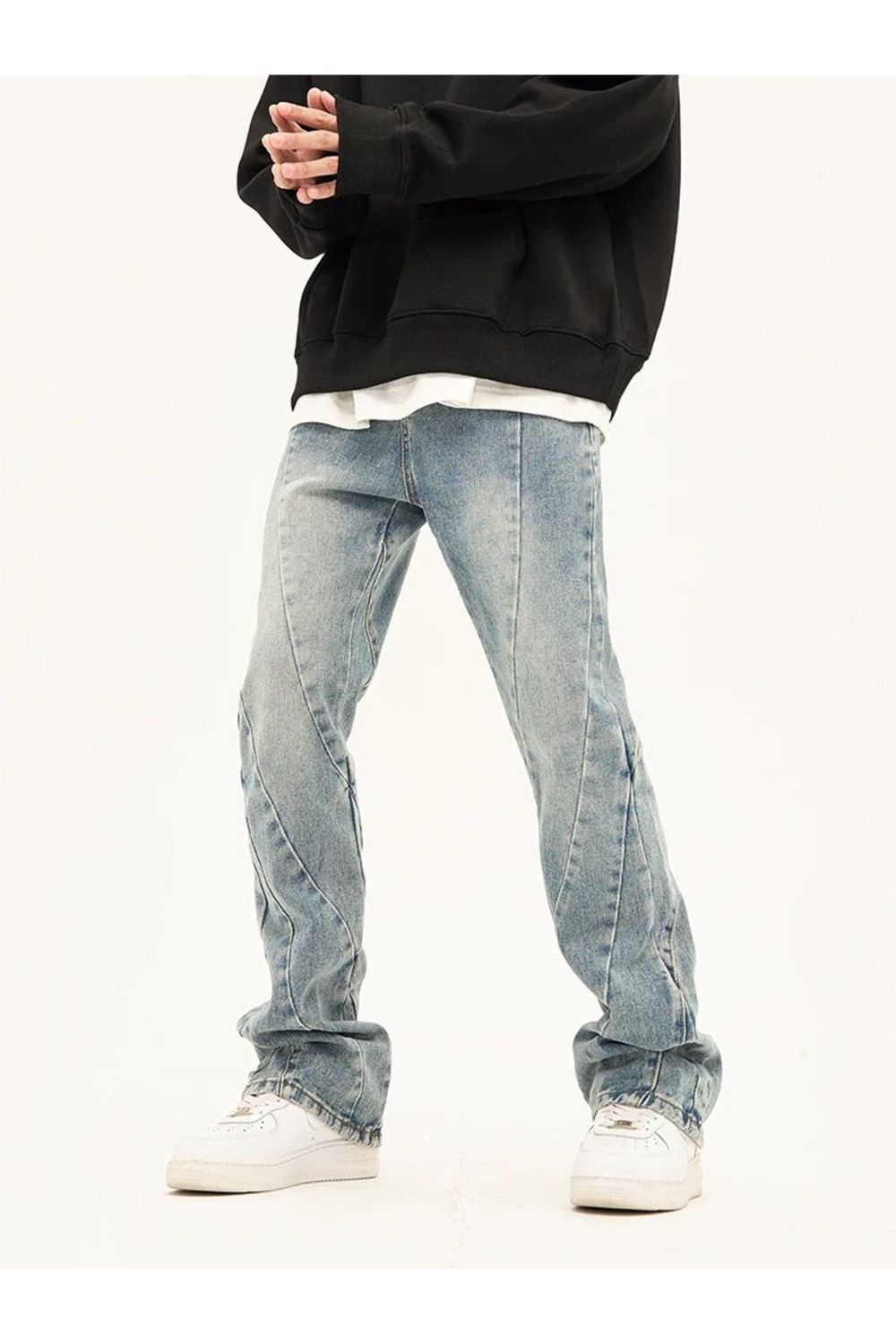 Jeans True Star Flared da Uomo | Vestibilità Denim Larga per Primavera ed Estate