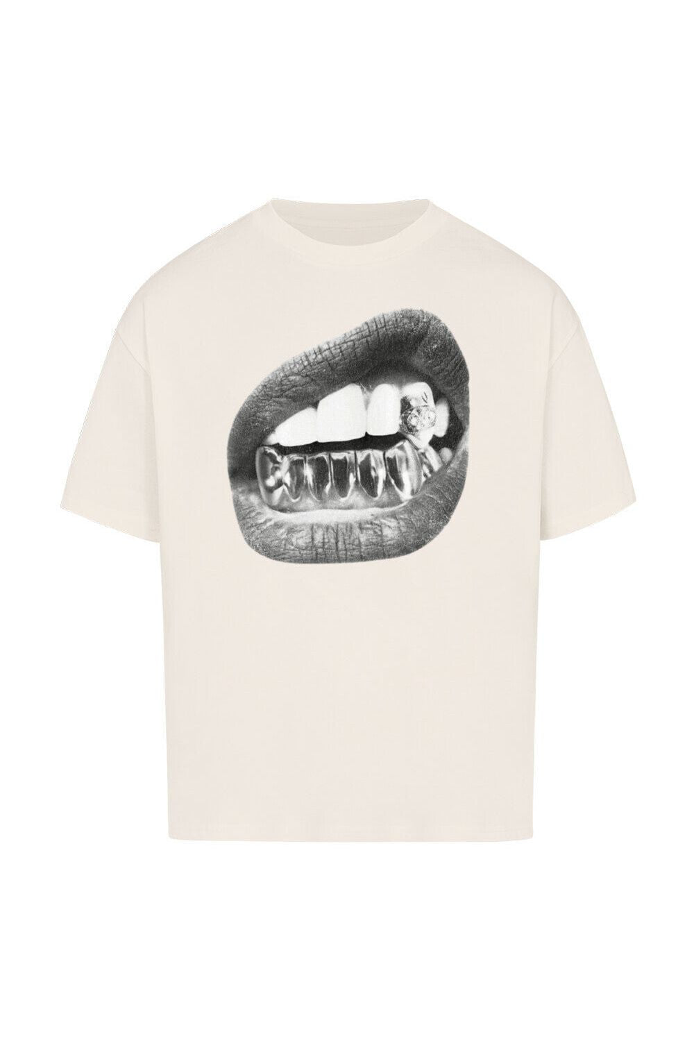 T-shirt Unisex Daxa Streetwear | Stampa labbra in stile Y2K per primavera ed estate