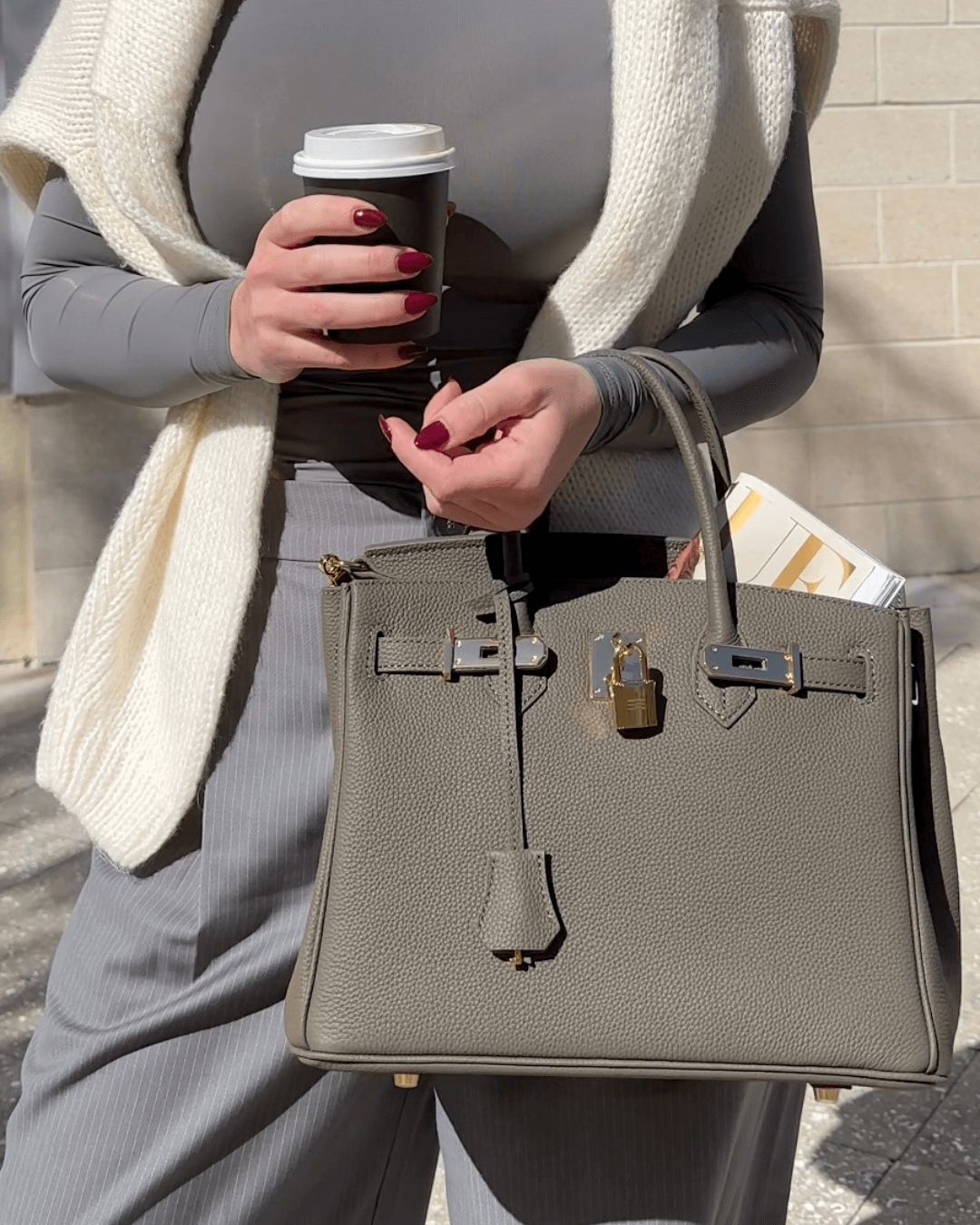 Mara Leren Handtas Dames Grote Luxe Stijlvolle Tas-2