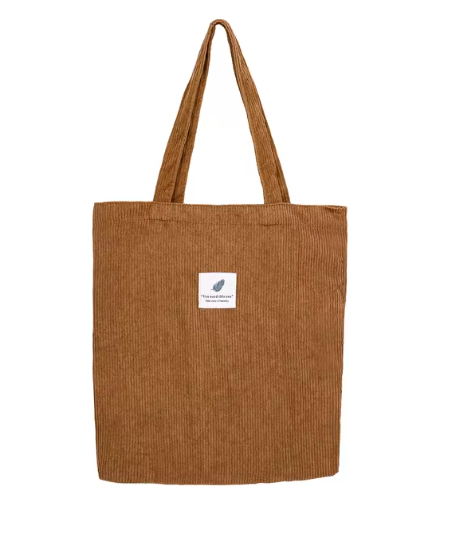 Khloe Corduroy Schoudertas Dames - Stijlvolle Eco-vriendelijke Mode-4