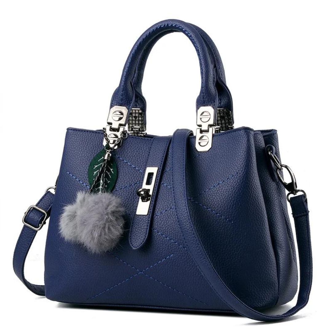 Draagtas voor Dames met Doorgestikt Motief Stijlvolle Crossbody Tas-5