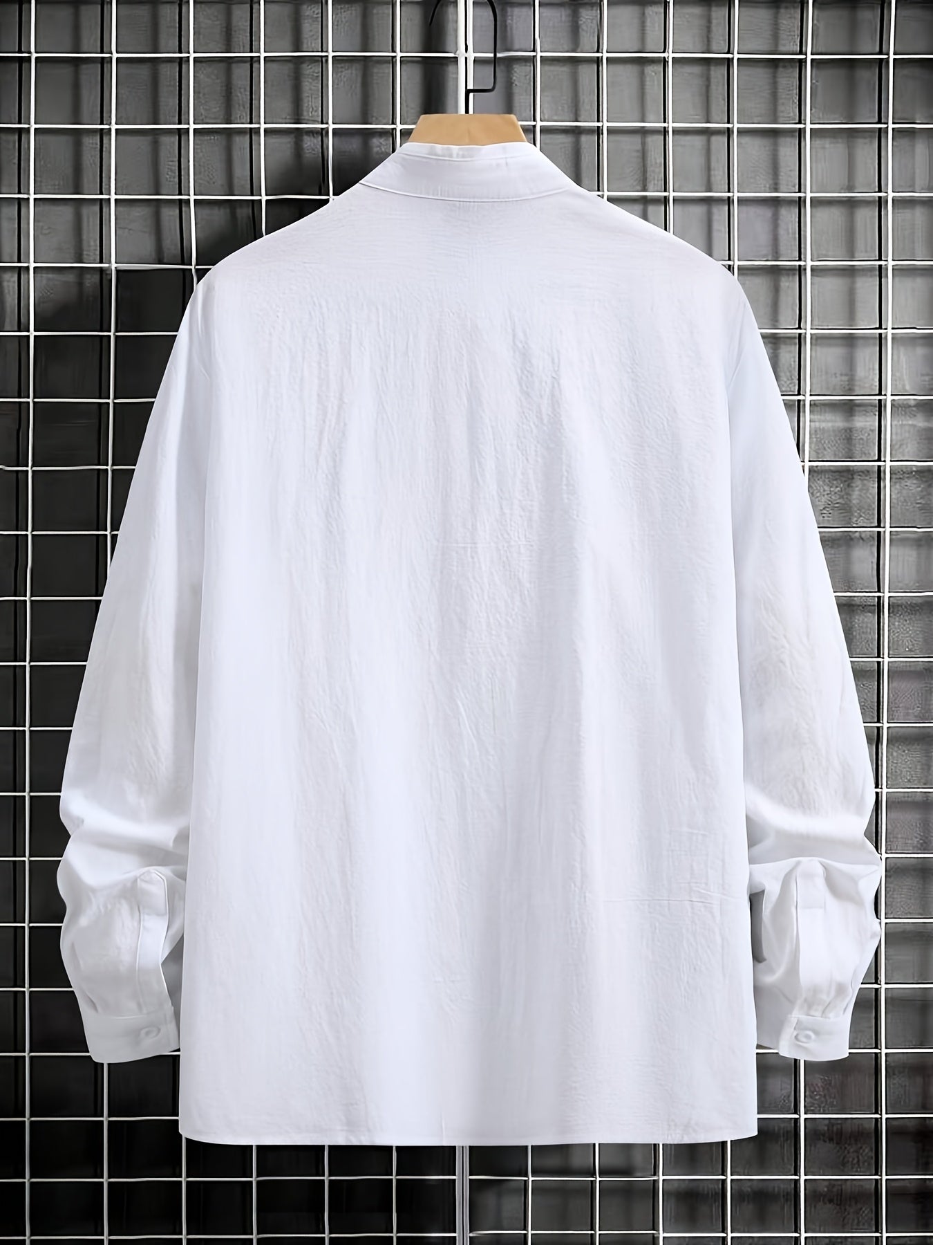 FORZA – Camicia di lino con robusta eleganza maschile per primavera ed estate