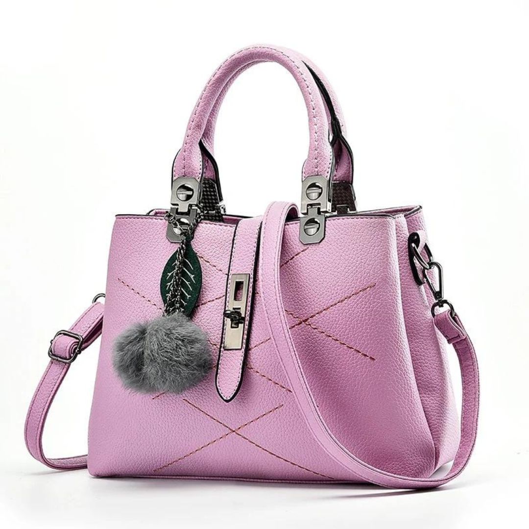 Draagtas voor Dames met Doorgestikt Motief Stijlvolle Crossbody Tas-1