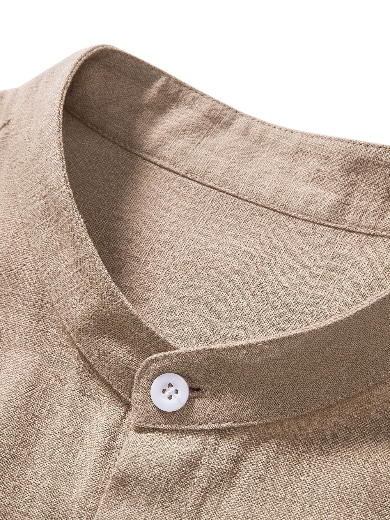 DEPREZ – Set Uomo di Lusso | Camicia di Lino con Pantaloncini per l'Estate