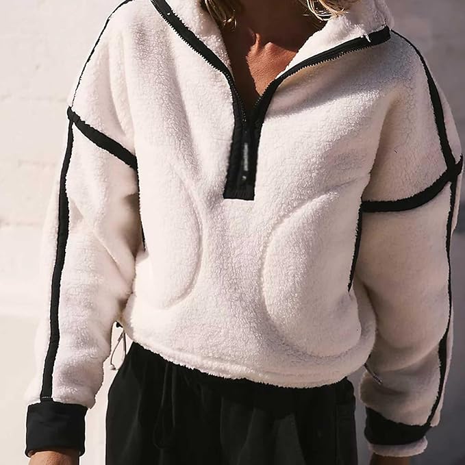 JANE – Zachte Dames Sweater | Comfortabele Cropped Fit & Cozy Winterlook
