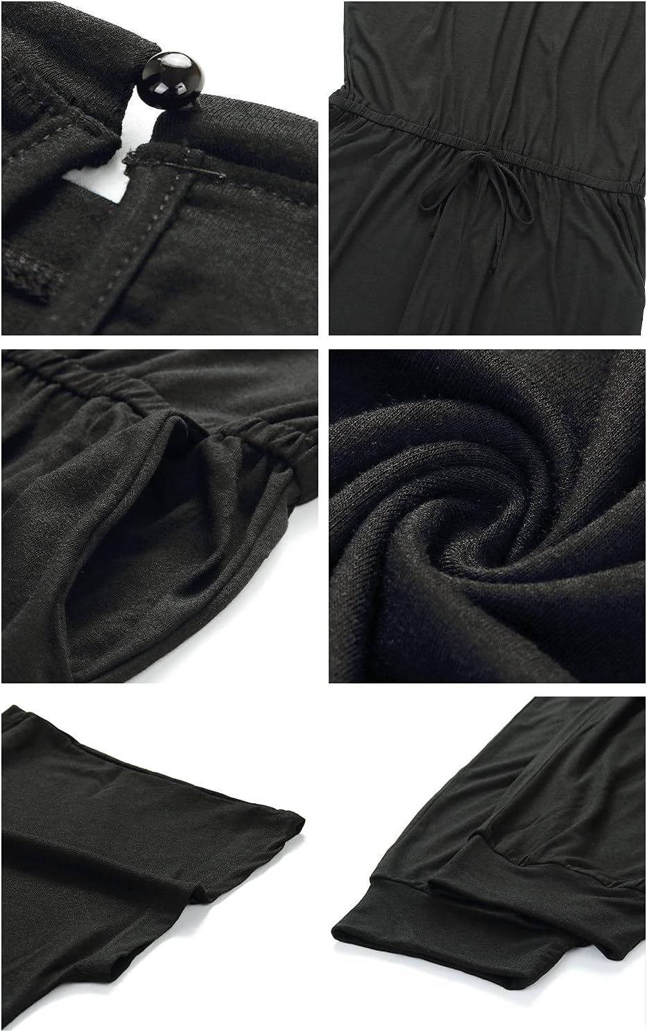 REYNA - Tuta da donna – Vestibilità ampia con scollo a barca e cintura in vita | Perfetta per l'estate e l'abbigliamento casual